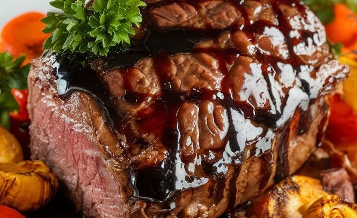 Savory Balsamic Glazed Chuck Roast Recipe