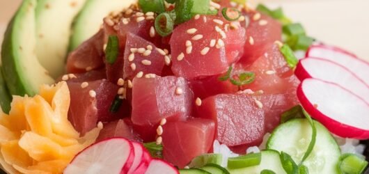 Delicious Ahi Tuna Poke Bowl Recipe