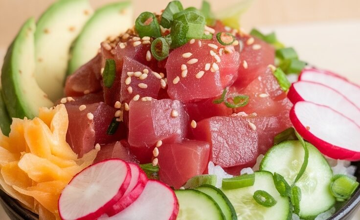 Delicious Ahi Tuna Poke Bowl Recipe