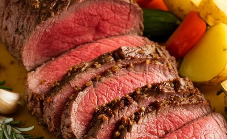 Savory Garlic and Rosemary Beef Tenderloin