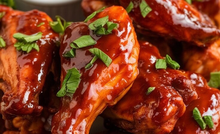 Crispy Baked BBQ Chicken Wings Recipe