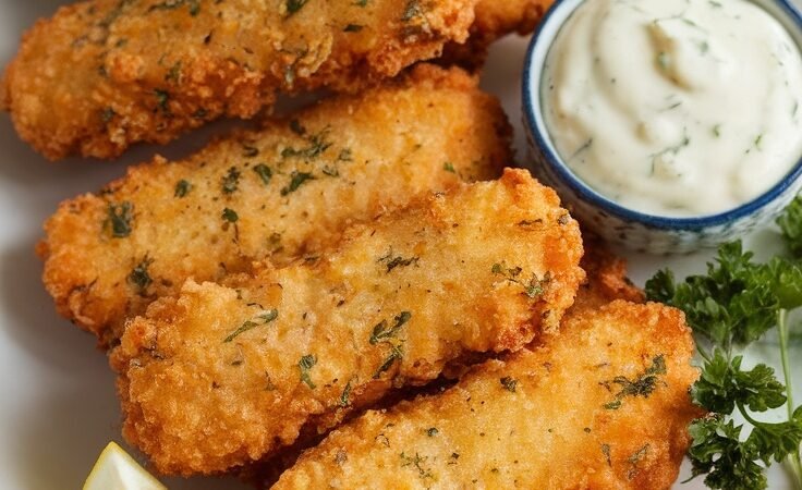 Crispy Baked Fish Sticks Recipe