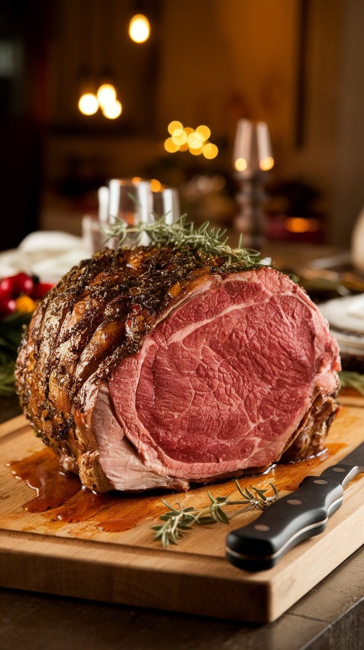 Savory Herb-Crusted Prime Rib Roast Recipe