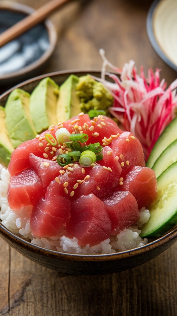 Fresh and Flavorful Tuna Poke Bowl Recipe